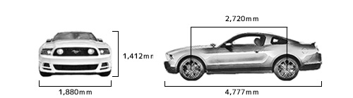 2013 FORD MUSTANG SPECIFICATION